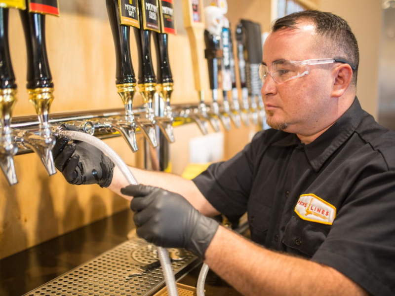 Prime Lines Industryleading draft beer system installation, beer